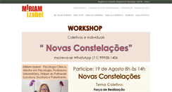 Desktop Screenshot of miriamizabel.com.br